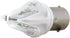 United Pacific 36935 High Power Dual Osram LED 1157 Bulb, Bright 2 Watt, 250 Lumens, Double Contact, Offset Pin White LED/Clear Lens - ONE Bulb by United Pacific
