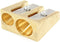 Mobius+Ruppert M+R Classic 0603 2-Hole Sharpener, Gold
