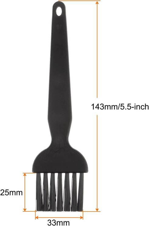 3pcs Anti-Static Cleaning Brush 25x33mm PV Plastic Conductive Bristles Anti Static ESD Brushes for Clean PCB Laptop Keyboard Fan and Other Electronic Devices by HARFINGTON