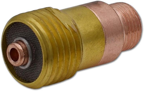TIG Welding Torch STUBBY Gas Lens Collet Body 17GL332 3/32" & Collet 10N24S Copper Consumables KIT for WP 17 18 26 Torch 10PCS