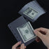 A7 2 Set 6 12 6 6 (A7) Clear PP Cash Envelopes Tabs Binder Pockets Dividers Sheets Budget Zipperless Hole Loose Leaf