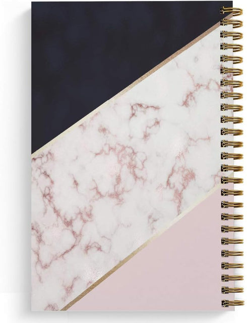 Softcover Boss Babe Spiral Notebook/Journal, 5.5" x 8.5", 120 College Ruled Pages, Durable Gloss Laminated Cover