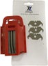 19-138 100 Pc. SK2 Steel Utility Hook Blade with Wall Mountable Dispenser
