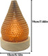 Dimmable Modern Night Light Fixture Honeycomb Paper Minimalist Style LED Table Lamp Nightlight Rechargeable Desk Decor