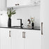 SANCHAKOU 2/6Pcs Dresser Drawer Knobs Brass Wine Cabinet Bedside Cabinet Door Handle Gold Wardrobe Door Handle Round