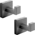 Stainless Steel Towel Hooks - Heavy Duty Robe Hook Coat Hook, Wall Mounted for Bathroom Kitchen Bedroom, 2 Pack Grey