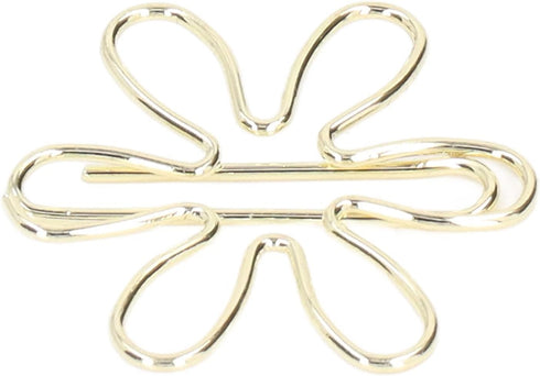 Cute Paper Clips, 100pcs Funny Planner Clips, Innovative Design, Anti Rust Gold Paper Clips for Office, Home, School