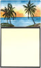 Caroline's Treasures 8551SN Palm Tree Refillable Sticky Note Holder or Postit Note Dispenser, 3.25 by 5.5", Multicolor