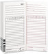 Acroprint Es1000 100/Pack Time Card for Electronic Totalizing Payroll Recorder