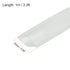Heat Shrink Tubing 2:1 Cable Sleeving Tube Wrap, Electric Insulation Protection - 1" Dia/1m/Clear