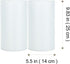HINTRMENT 2pcs Cloth Cylinder Lampshade Replacement for Table Lamp Floor Light Lightweight Fabric Lamp Covers Easy