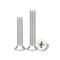 5/32-32 x 3/8'' (100Pack) Flat Head Machine Screw, Phillips Drive, 304 Stainless Steel 18-8, Bright Finish, Fully