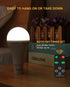 Bulbs 5 Light,1800mAh Bulb USB Rechargeable Light with Remote Timer, Light Modes, Daylight & Amber Rechargeable LED