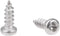 uxcell 50Pcs 2x6mm Self Tapping Screws, Phillips Pan Head Screw, 316 Stainless Steel Fasteners Bolts