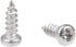 uxcell 50Pcs 2x6mm Self Tapping Screws, Phillips Pan Head Screw, 316 Stainless Steel Fasteners Bolts