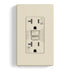 ELEGRP GFCI Outlet Outdoor, 20 Amp Self-Test GFI Electrical Outlet with Thinner