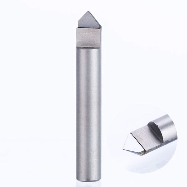 1PC 6mm CNC Router End Mill Diamond PCD Tools - Stone Hard Granite Cutting Engraving Bits