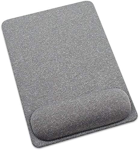 SenseAGE Large Ergonomic Mouse Pad with Wrist Support, Non-Slip Mouse Mat for Desk, Laptop & Computer (Grey)