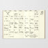 Traveler's Notebook, Notebook, Refill, Monthly, Monthly Free, Pack of 2, Passport Size, 14326006