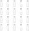 Othmro 20Pcs 60ml PE Plastic Lab Cylindrical Chemical Reagent Bottle, Small Mouth Transparent Liquid Storage Container