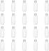 Othmro 20Pcs 60ml PE Plastic Lab Cylindrical Chemical Reagent Bottle, Small Mouth Transparent Liquid Storage Container