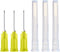 100 Pack 30Ga 1/2 Inch Sterile Disposable Injection Needles with Cap for Lab Dispensing Accessories