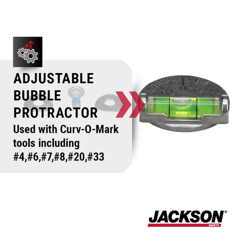 Jackson Safety DSL Replacement Dial Set, Welding Level, 180 Degree Adjustable Protractor