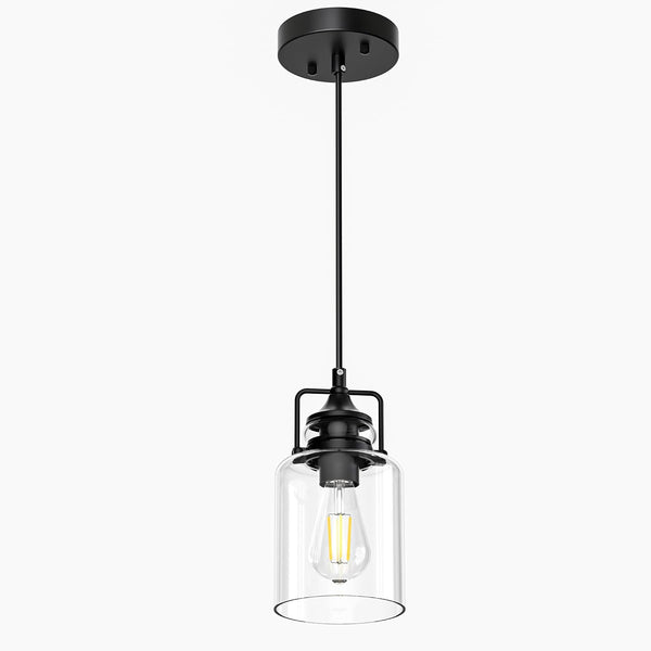 hansang Pendant Lights Kitchen Island, Modern Black Pendant Light Fixture, Kitchen Ceiling