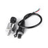 Pressure Transducer Sender Sensor for Oil Fuel Air Water, 1/8" NPT Thread Stainless Steel, 30 PSI