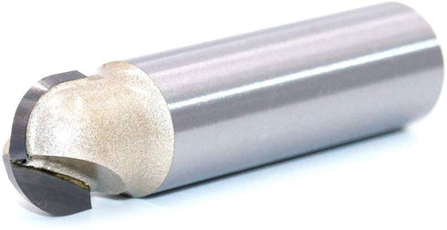 1/2-inch 1/2-inch 2-Flute, 4Pcs (1/2 1/2) Shank, Cutting Dia, Carbide Tipped Groove Round Nose Core Box Router Bit x