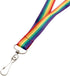 Specialist ID 2 Pack Rainbow Lanyard with Breakaway, Cute Neck Strap Keychain for Badge Holder and Keys