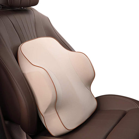 Ergocar Car Lumbar Back Cushion with Premium Quality Memory Foam - Reduce