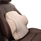 Ergocar Car Lumbar Back Cushion with Premium Quality Memory Foam - Reduce