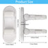 Flowden Lock2 PackPrevents Improved Childproof Door Lever Toddlers from Opening Doors. Durable ABS with Adhesive