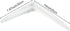 24 Pack 8 10 Inch 144 72 ZOENHOU x White Shelf Brackets, Heavy Duty L Bracket Support with Screws and Expansion Tubes