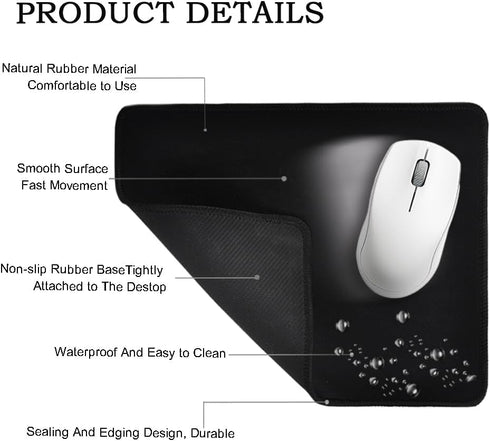 I Wasn't at Work Anymore Rectangular Mouse Pad, Funny Sarcastic Gift for Colleague, Office Humour Farewell Thank You