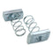 Strut Channel Nuts, 3/8-16 Long Spring Nuts with Zinc Electroplate Finish, Great for Strut Channel (10 Pack)