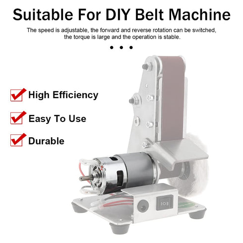 775 DC Motor 12-24V 12000RPM, Large Torque Micro Motor for Power Tools, DIY Toys, Vacuum Cleaners