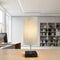 12 Inch Cordless Table Lamp (Linen)-Touch Dimmable, Rechargeable, 8 Inch Fabric Shade,