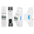 Single Phase Energy Meter, Digital LCD Electric Meter AC 10 to 40A, 120 / 230V Din Rail Watt Meter