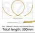 DPWOUM DC3V 300mm Light,2200K,Edison Bulb Bulbs Flexible Filament LED Filament,Warm LED Bead Diodes Light