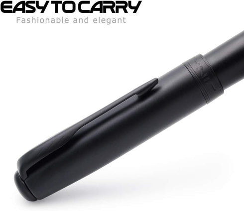 JINHAO 75 HongYun Fountain Pen, Matte Black, Fine Nib