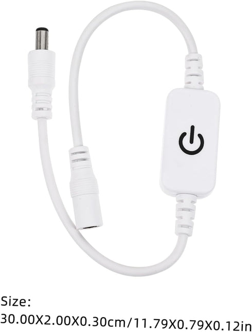 Dimmer 11.81X0.78X0.11In Uonlytech Touch Switch Led Light Inline Controller for Adjustable Brightness Under-Cabinet