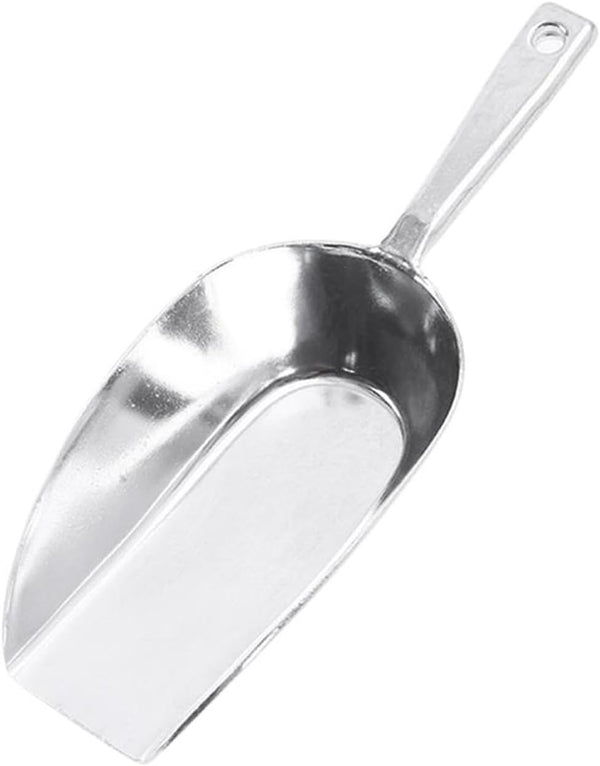 Generic Scoop Ice Metal Scoops Utility Large Flour Cube Aluminum Kitchen Measuring Bean