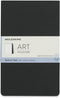 Moleskine Art Sketch Pad, Soft Cover, Large (5" x 8.25") Plain/Blank, Black, 48 Pages by Moleskine