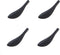 PILYON Kitchen Cabinet Knobs 4 Pcs Cabinet Door Handle Leaf Shape Single Hole