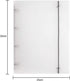 PP Hardcover 4 6 9 Ring Binder/Organizer - Planner for Inserted Sheets, Spiral Refill Paper, A4-4 Ring