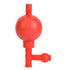 Lab Rubber Suction Bulb, 3 Openings Quantitative Pipette Filler, Elastic Rubber for Industrial Agricultural Laboratories