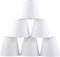 Zapanopan Set of 6 Clip-on Mini Chandelier Lamp Shades,3.5" x 5.1" x 5.5",Small
