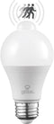 Globe Electric 31448 60W Equivalent Warm White (3000K) A19 Motion Sensor Non-Dimmable
